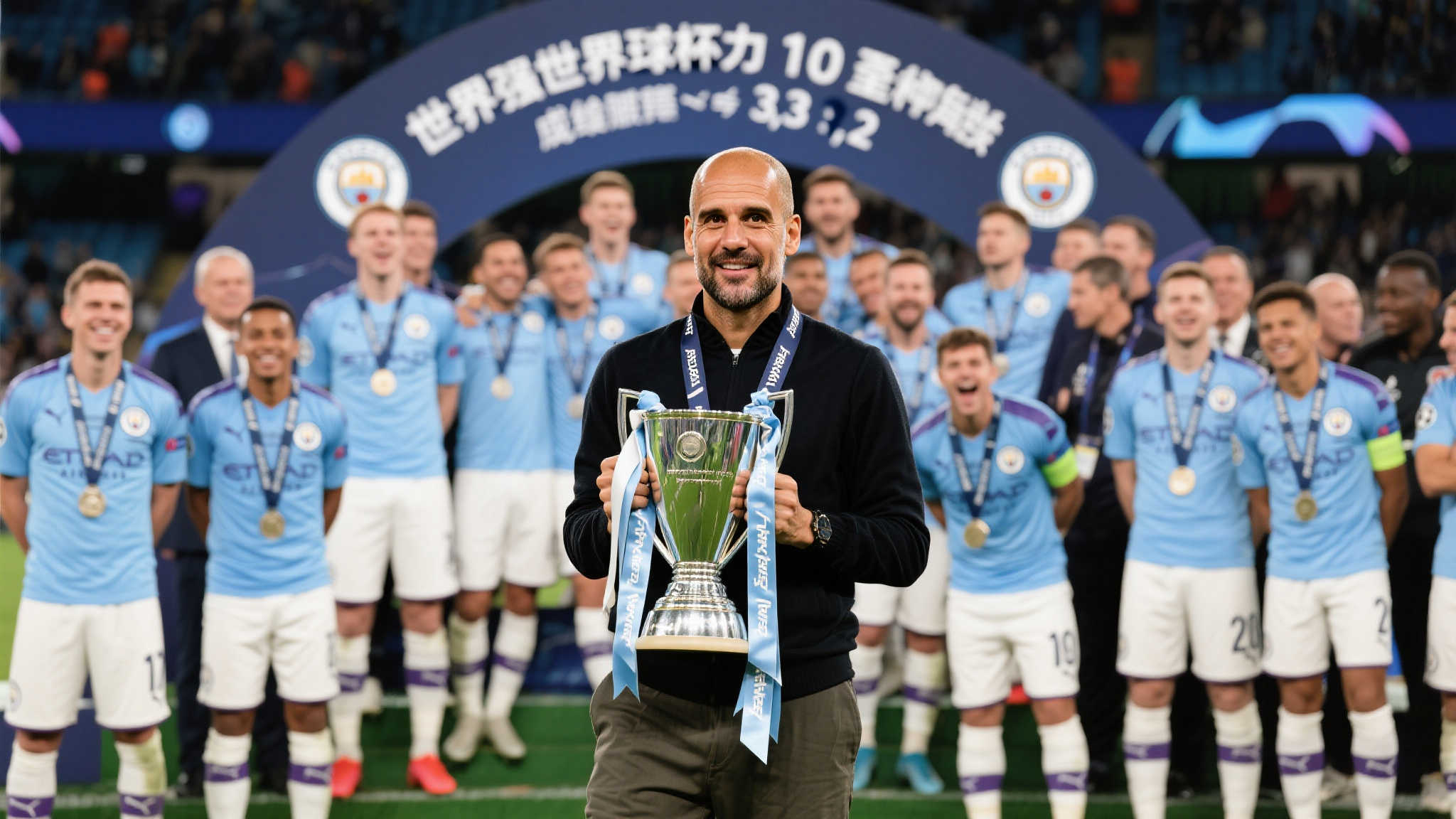 统治力尽显!瓜迪奥拉执教球队世俱杯10战全胜,总比分碾压对手33-2 在现代足球领域,瓜迪奥拉被誉为“战术大师”的代表人